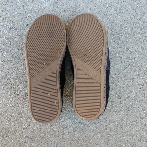 YELLOWBOX GRAHM ESPADRILLE SLIP ON SHOES 7.5 MEDIUM ZIP UP TOP - Picture 7 of 8